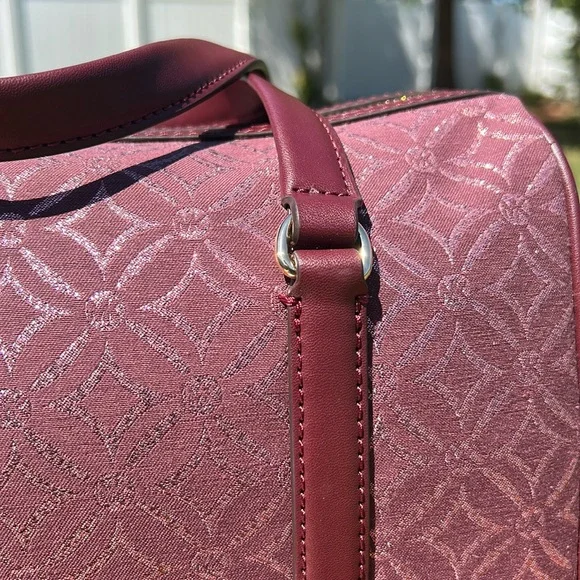 Michael Kors Burgundy Satchel - Picture 16 of 16